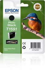 Epson - Ink - T1591 - Photo Black - Kingfisher - Sp R2000