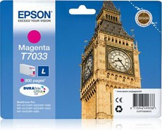 Epson - Ink - T7033 - Magenta- Big Ben - Wp4000/4500