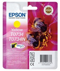 Epson T0734 Yellow Ink Cartridge