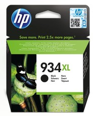 HP 934XL High Yield Black Ink Cartridge (Blister Pack)