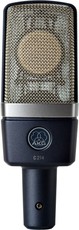 AKG C214 Professional Large-Diaphragm Condenser Microphone (Black)