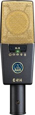 AKG C414 XL II Reference Multi-Pattern Condenser Microphone (Black)