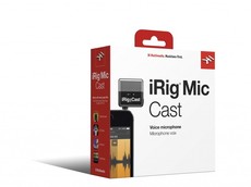 IK Multimedia iRig Mic Cast Ultra Compact Microphone for Apple Devices