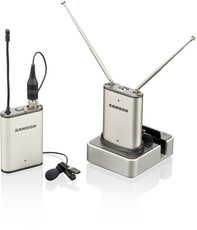 Samson  AirLine Micro Camera UHF Wireless Lavalier Microphone System – E4 (Silver)