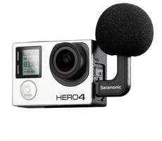 Saramonic G-Mic Mini Stereo Condenser Microphone for GoPro Hero4 (Black)