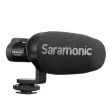 Saramonic Vmic Mini Condenser Mini Shotgun Camera Microphone (Black)