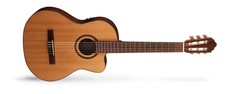 Cort AC160CFTL Thin Body Classic Acoustic Electric Guitar With Bag (Natural)