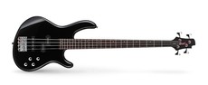 Cort ACTION BASS PLUS BK 4 String Active Electric Bass Guitar (Black)