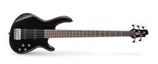 Cort ACTION BASS V PLUS BK 5 String Active Electric Bass Guitar (Black)