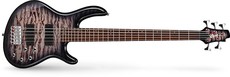 Cort Action DLX V Plus Action Series 5 String Active Bass Guitar (Faded Grey Burst)