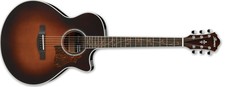 Ibanez AE205-BS AE Series Accoustic Electric Guitar (Brown Sunburst High Gloss)