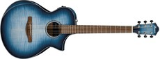 Ibanez AEWC400-IBB AEW Series Acoustic Electric Guitar (Indigo Blue Burst High Gloss)