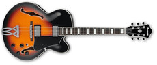 Ibanez AF75-BS Artcore AF Series Hollow Body Electric Guitar (Brown Sunburst)