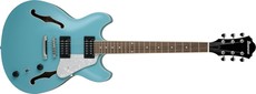 Ibanez AS63-MTB AS Artcore Series Double Cut-Away Hollow Body Electric Guitar (Mint Blue)