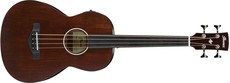 Ibanez AVNB1FE-BV Parlor Fretless Acoustic Electric Bass Guitar (Brown Violin Semi-Gloss)