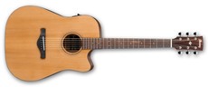 Ibanez AW65ECE-LG Artwood AW Series Dreadnought  Acoustic Electric Guitar (Natural)