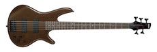 Ibanez GSR205B-WNF SR Series 5 String Bass Guitar (Walnut Flat)