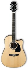 Ibanez PF15ECE-NT PF Performance Series Dreadnought  Acoustic Electric Guitar (Natural)