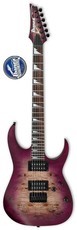 Ibanez RGRT621DPB-TPF RG Series Electric Guitar (Transparent Purple Burst Flat)