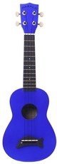 Kala MK-SD-MBL Makala Dolphin Series Acoustic Soprano Ukulele (Metallic Blue)