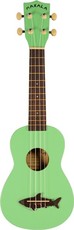 Kala MK-SS/GRN Makala Shark Series Acoustic Soprano Ukulele (Green)