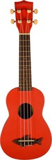 Kala MK-SS-RED Makala Shark Series Acoustic Soprano Ukulele (Red)