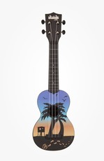 Kala Ukadelic Sunset Soprano Ukulele (Sunset)