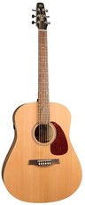 Seagull S6 Original Slim QIT Acoustic Electric Guitar with Gig Bag (Natural)