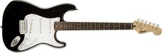 Squier Bullet Series Stratocaster Electric Guitar with Tremolo (Black)