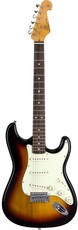 SX SST62 Vintage Series 3/4 Electric Gutar (3 Tone Sunburst)