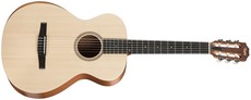 Taylor Academy 12e-N Academy Series Grand Concert Nylon Acoustic Electric Guitar with Bag (Natural)