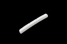 Allparts 4 String Bass Guitar Slotted Bone Nut for Precision Bass (White)