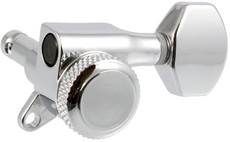 Allparts 6-In-Line Mini Locking Machine Heads (Chrome)