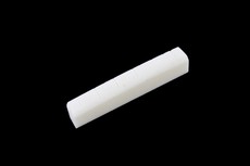 Allparts Acoustic Guitar Slotted Bone Nut - White (Pack of 15)