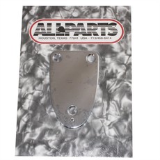 Allparts AP-0606 3-Hole Bass Guitar Neckplate (Chrome)