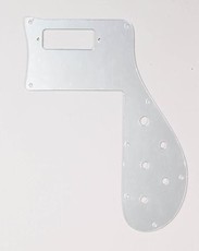 Allparts Bass Guitar 1-Ply Pickguard for Rickenbacker 4001 Early '73 Style Bass Guitars (Mirror)