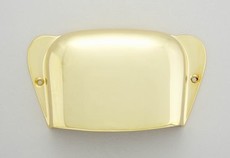 Allparts Bass Guitar Bridge Cover for Fender Precision Bass (Gold)