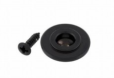 Allparts Bass Guitar Round String Guide (Black)