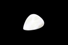 Allparts Electric Guitar 1.0mm Cow Bone Plectrums - White (Pack of 5)