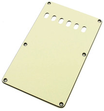 Allparts Electric Guitar 3-Ply Backplate with Six String Holes (Mint Green)