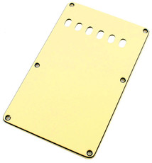 Allparts Electric Guitar 3-Ply Backplate with Six String Holes (Vintage Cream)