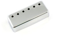 Allparts Electric Guitar 50mm String Spacing Mini Humbucker Pickup Cover Set (Chrome)