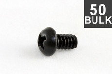 Allparts Electric Guitar Blade Pickup Selector Screws - Black (Pack of 50)