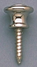 Allparts Electric Guitar Gibson Style Strap Buttons - Nickel (Pack of 30)