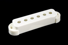 Allparts Electric Guitar Nylon Pickup Cover Set for Fender Jaguar Style Guitars (White)