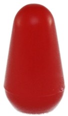 Allparts Electric Guitar Plastic Pickup Selector Tip for Fender USA Stratocaster Style Guitars - Red (Pack of 2)