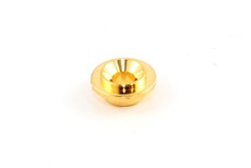 Allparts Electric Guitar Round String Guides (Gold)