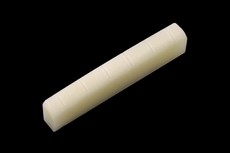 Allparts Electric Guitar Slotted Bone Nut for Gibson Les Paul Guitars - Unbleached (Pack of 15)