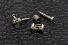 Allparts Electric Guitar String Guides (Aged Nickel)