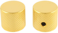 Allparts Guitar Barrel Contol Knobs with Set Screw (Gold)